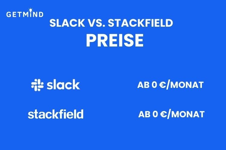 Slack vs Stackfield Preise