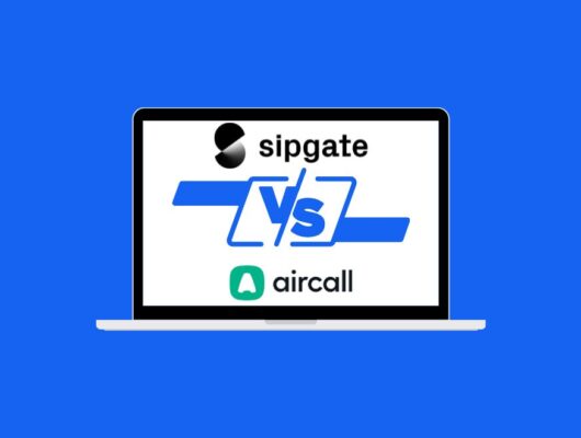 Sipgate vs. Aircall - Welche Cloud-Telefonanlage ist die richtige für dich?
