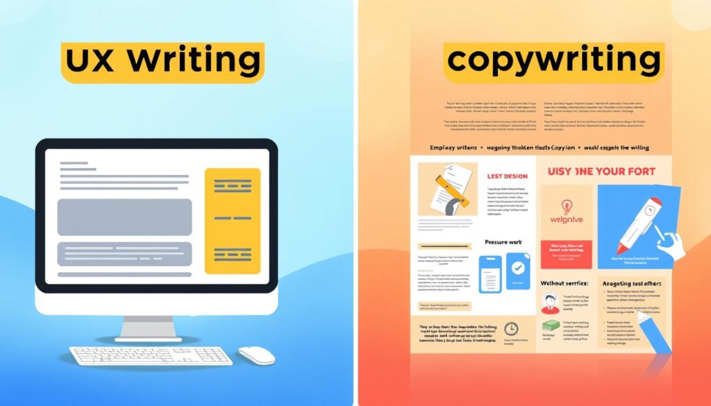 unterschiede ux writing copywriting