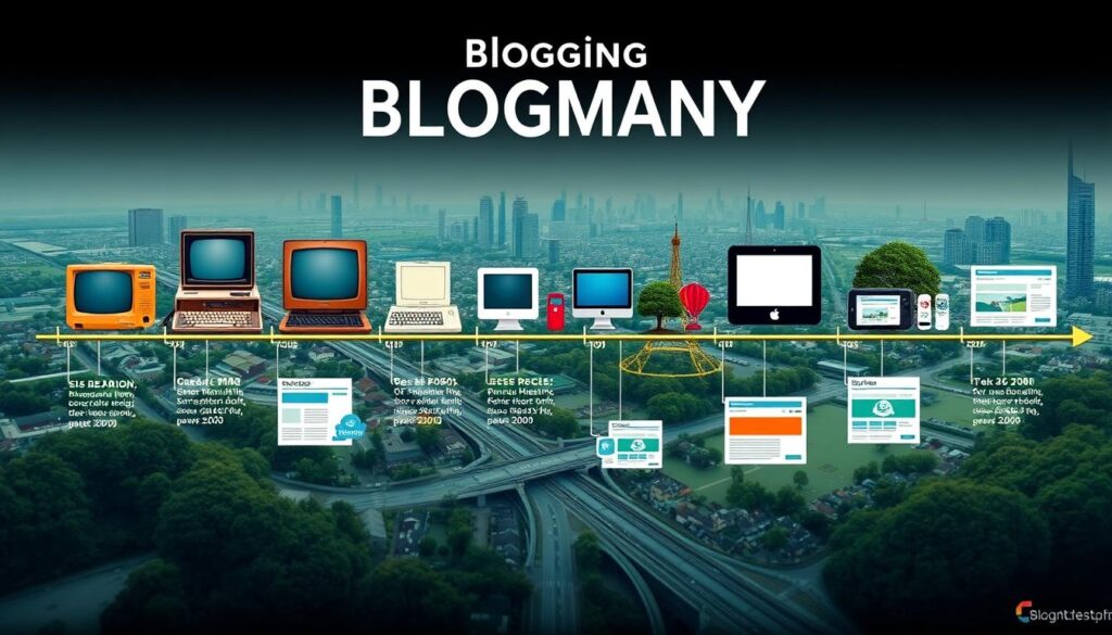 Entwicklung des Bloggens in Deutschland