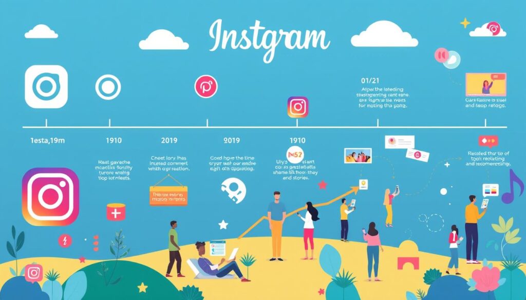 Instagram growth and evolution