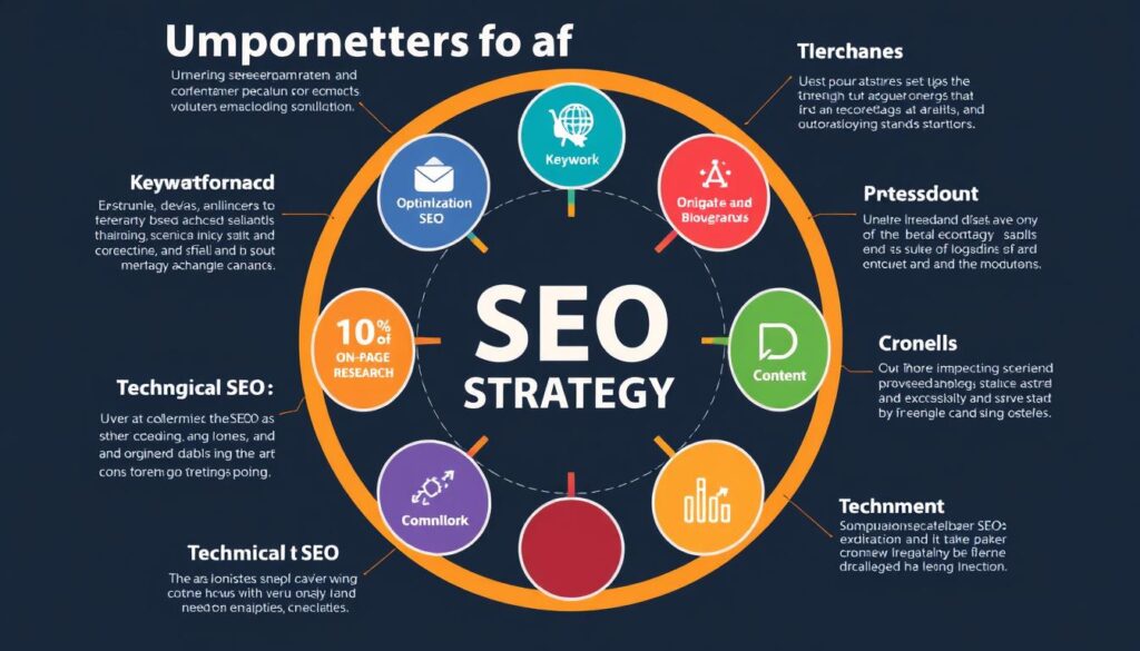 SEO strategy components