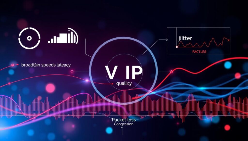 VoIP call quality factors