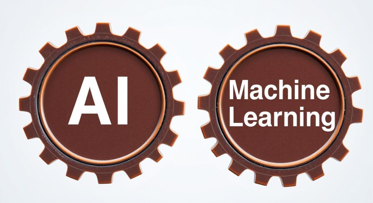 difference between ai and machine learning