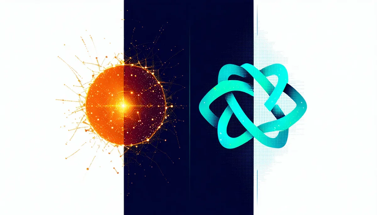 Claude and ChatGPT compared side by side as two different AI assistants