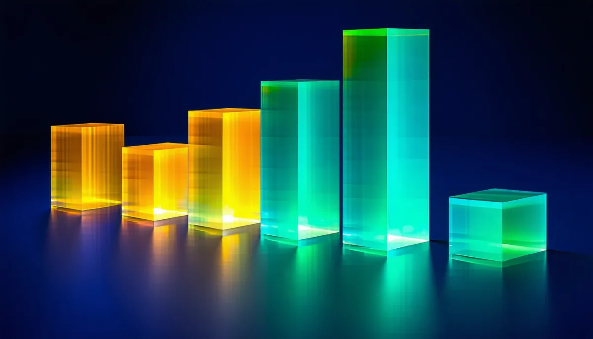 Bar chart style image illustrating the size comparison between the Debian and Arch Linux package archives