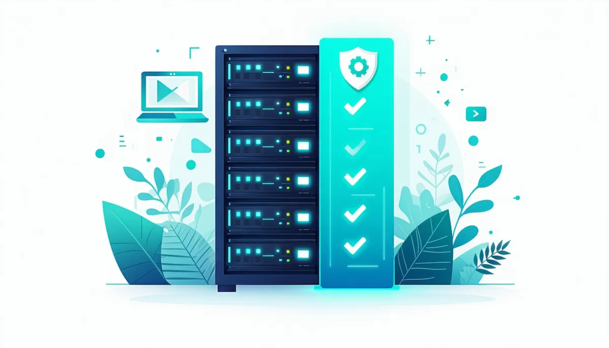 Completed checklist for hardening a Linux server