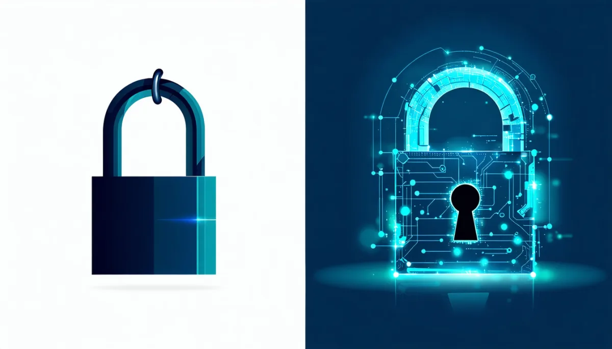 Comparison between weak password login and cryptographic key authentication