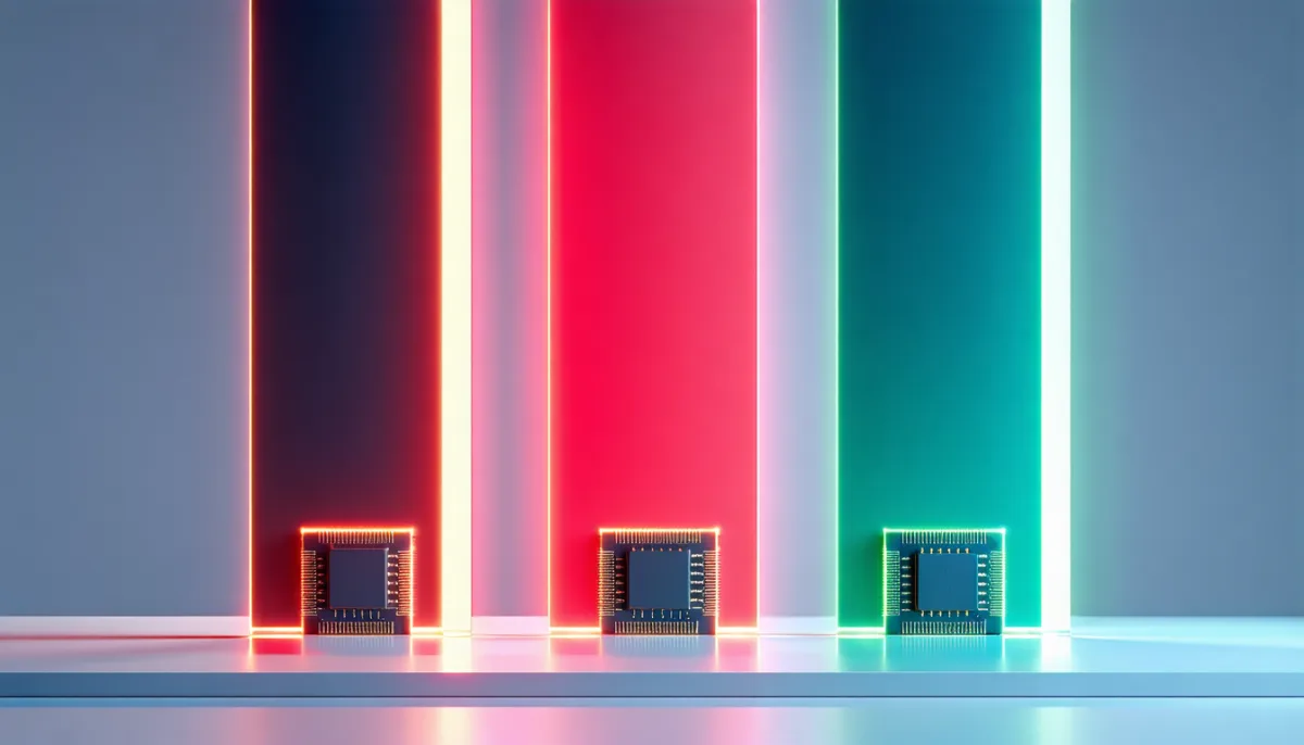 Latency drops sharply as core count increases