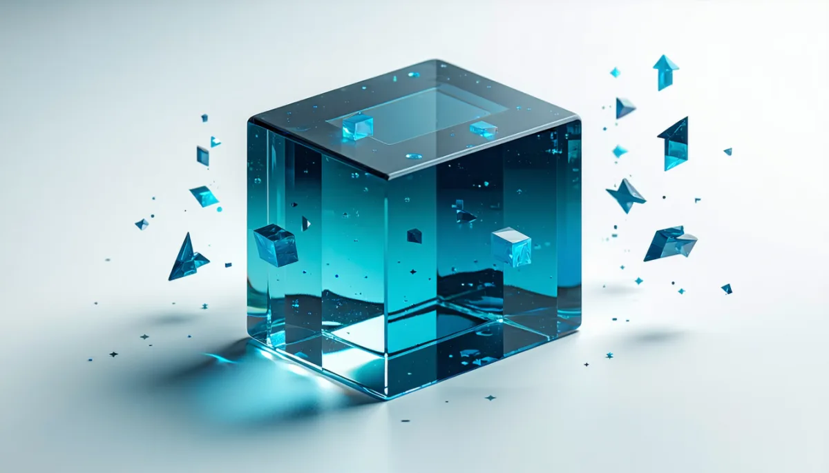 A smooth block that attacks bounce off, symbolising a static website