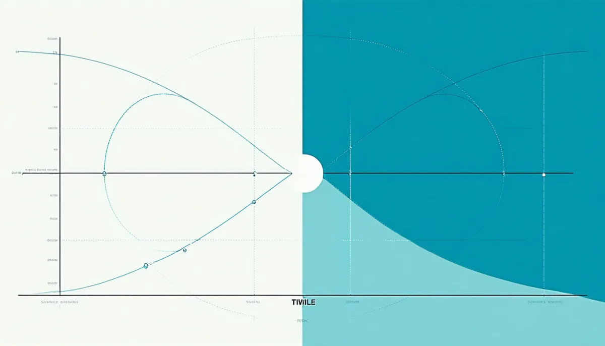 Two cost curves crossing twice and forming a lens-shaped window between them, illustrating the double break-even