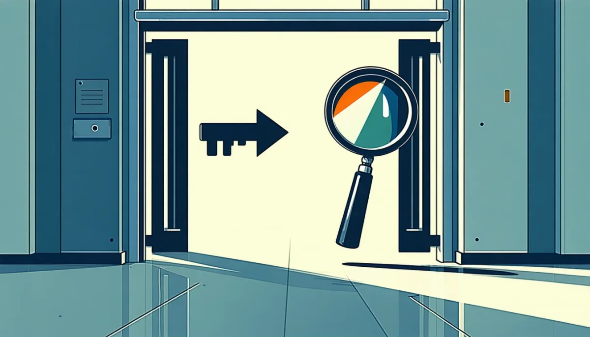 A request bounces off an invisible barrier while the gate itself looks intact