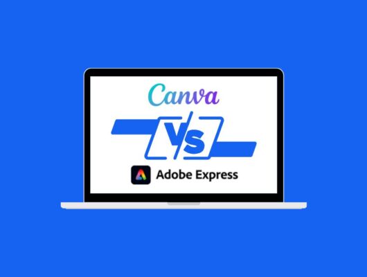 Canva vs. Adobe Express - Umfassender Vergleich der Grafiktools