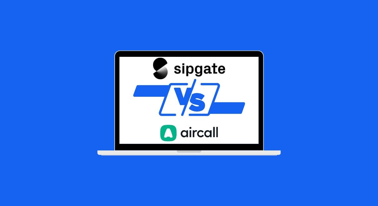 Sipgate vs. Aircall - Welche Cloud-Telefonanlage ist die richtige für dich?