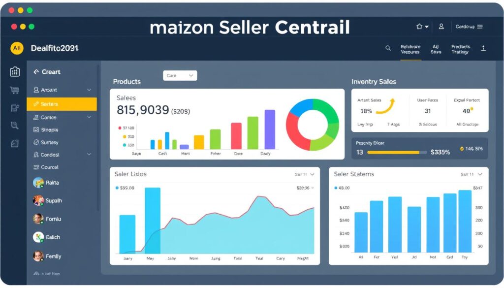 Amazon Seller Central Dashboard