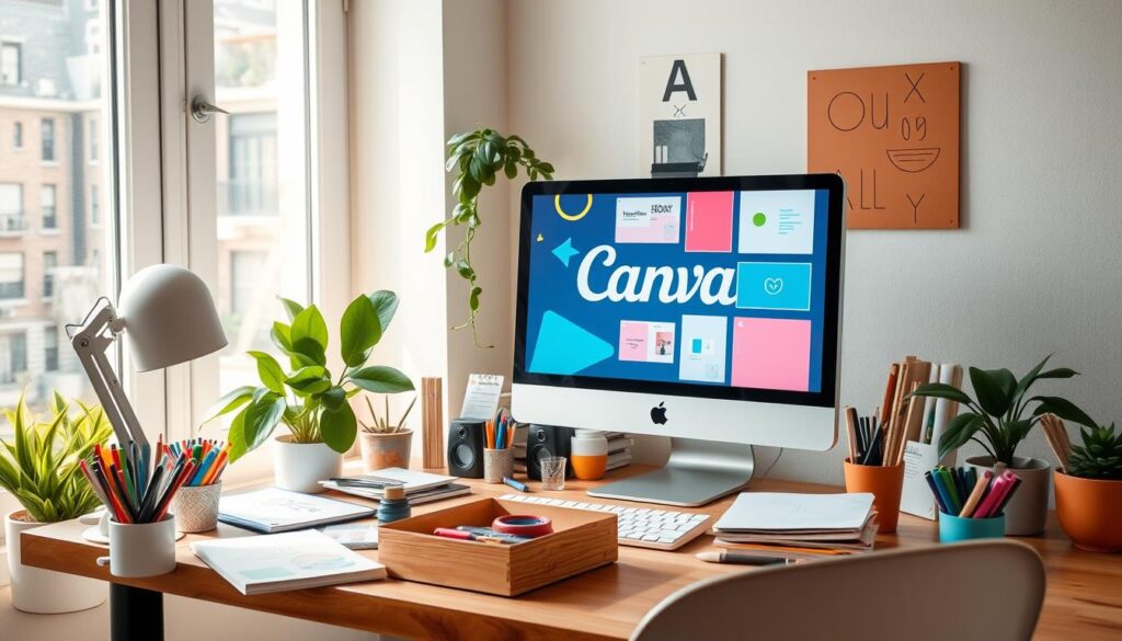 Canva Marketingmaterial