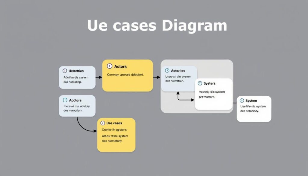 Use Case Diagramm Komponenten